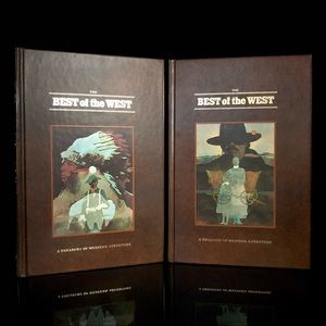 Two Books | “The Best of the West” Stories | First Edition Hardcovers GUC